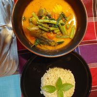 Thai Curry at Bolaven Bistro in Paksong