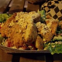 vegan chicken salad at Hella Vegan Eats in Oakland