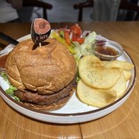 Vegan truffle burger   at Verdure - 斐得蔬食 in Taichung