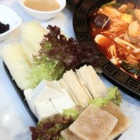 mixed types of tofu at Spice World Hot Pot Melbourne in Melbourne