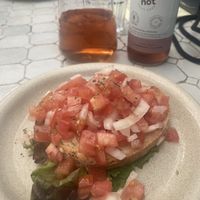Bruschetta  at The Garden  in Lagos