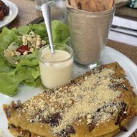 Mushroom omelette   at Soulscape Café in Koh Phangan