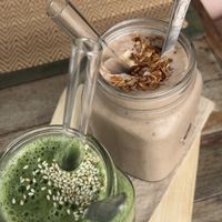 Green & Protein Smoothie    at Soulscape Café in Koh Phangan