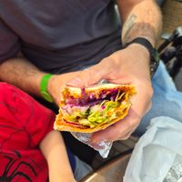 Lahmacun at Just Döner in Zandvoort
