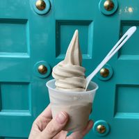 Masala chai soft serve   at RASA in North Bethesda