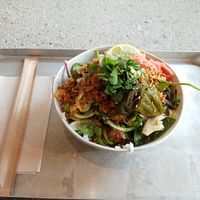No chorizo bowl at JIGI Poke in Berlin