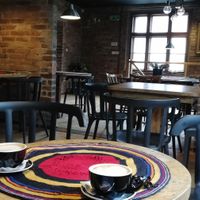 Mandel cappuccino. Leider sehr wässrig. Nicht zur empfehlen.  at Dobra Karma in Katowice