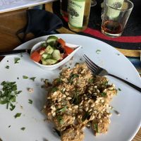 gnocchi with pesto 👌 at Dobra Karma in Katowice