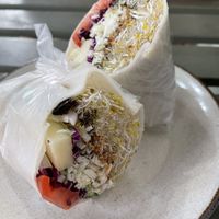 Taiwanese popiah    at Zone Su in Tainan