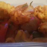 Manchurian veggie balls at Bombay Babu in South Shields
