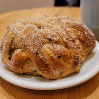 Cardamom bun at Fröken Olssons Kafé in Gothenburg