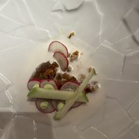 Carpaccio de Rabanitos  at Corral de la Moreria in Madrid