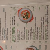 Menu at Emmy Asian Kitchen in Munich