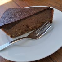 Salty caramel cake at N-Joy in Kos