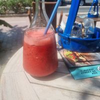 Watermelon juice at N-Joy in Kos