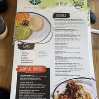 Vegan menu  at Pita Jungle - Arcadia in Phoenix