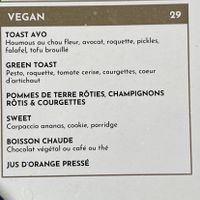 Vegan brunch  at Horizon Brunch in Saint-jean-de-luz