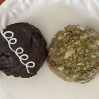 VCC - mostess sandwich cookie and almondstachio cookie  at The Caring Kitchen in Rancho Cordova