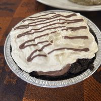 VCC - Chocolate hazelnut pie - so good!   at The Caring Kitchen in Rancho Cordova