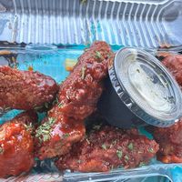 Lions mane wings   at Tastes of Bri in Cicero