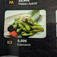 Edamme at Le Royal Tokyo in Aulnay-sous-bois