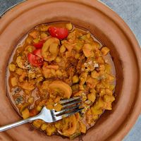Vegan tajine at Oud Wezel in Wuustwezel