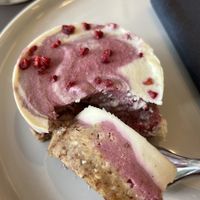 Vegan gf raw cakes   at Anguli Coffee in Cologne