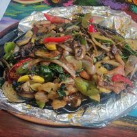 Veggie fajitas at El Jalisco Mexican Restaurant in Williamstown