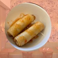 Spring rolls at Plue in New York City