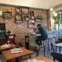 Bar insde at Plue in New York City