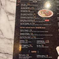 vegan options   at So Saap in San Diego