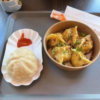   at Lin's Veggie Dumplin' in Vienna