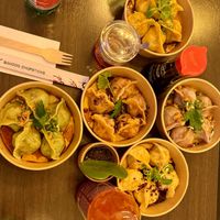   at Lin's Veggie Dumplin' in Vienna