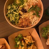   at Lin's Veggie Dumplin' in Vienna