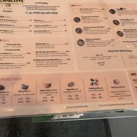 Menu  at Lin's Veggie Dumplin' in Vienna