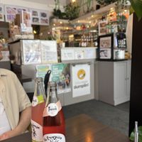 Order at the desk   at Lin's Veggie Dumplin' in Vienna