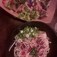 Cold spicy noodles at Lin's Veggie Dumplin' in Vienna