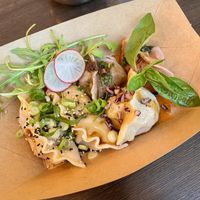   at Lin's Veggie Dumplin' in Vienna