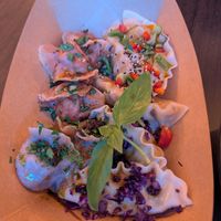 Some of the best dumplings I've ever had at Lin's Veggie Dumplin' in Vienna