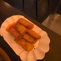 Mini Spring Rolls at Lin's Veggie Dumplin' in Vienna