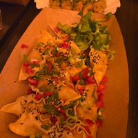 Spicy Kimchi Dumplings at Lin's Veggie Dumplin' in Vienna