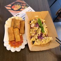   at Lin's Veggie Dumplin' in Vienna