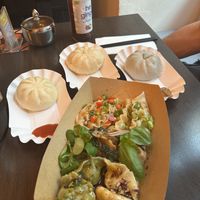   at Lin's Veggie Dumplin' in Vienna