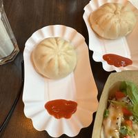   at Lin's Veggie Dumplin' in Vienna