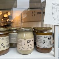 vegan spreads  at Patisserie Sonntags in Cologne
