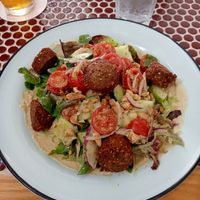 Felafel salad at Hotel Jesmond in Jesmond