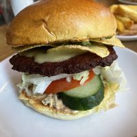 Better shot of the jalapeño hero burger   at Burgertrut in Rotterdam