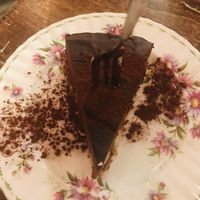 CHOCOLATE cake ? love it! at Burgertrut in Rotterdam