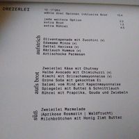 All day breakfast menu at Fette Henne in Mainz