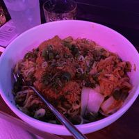 Stir fry with Japanese Curry and Katsu “chicken”  at Neon Ramen  in Everton Park